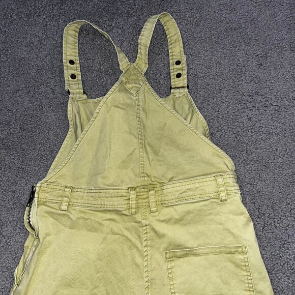 URBAN OUTFITTERS BDG Women's BRAT Green belted Dungarees-overalls -EUC - Size S - Picture 9 of 14